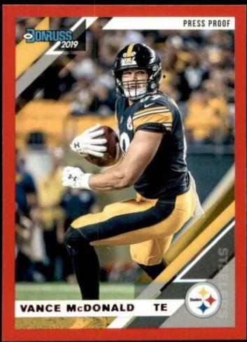 Vance McDonald [Red Press Proof] #215