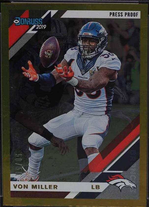 Von Miller [Gold Press Proof] #84