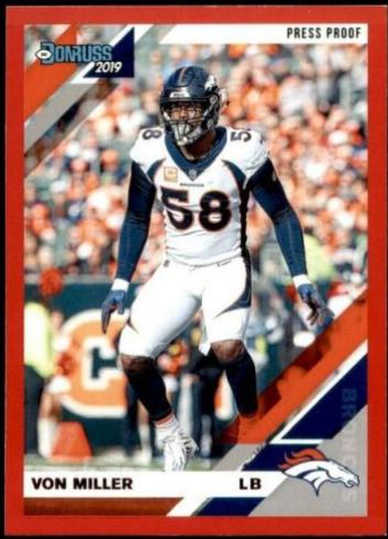 Von Miller [Red Press Proof] #84