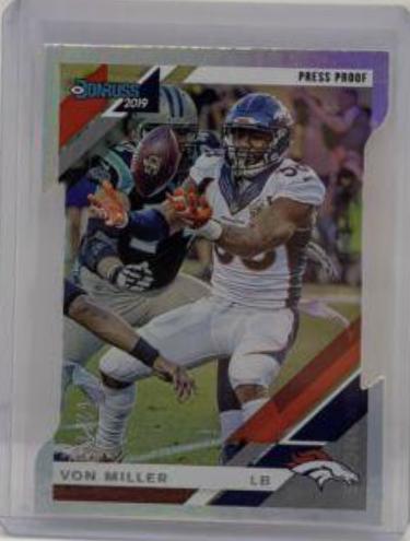 Von Miller [Silver Die Cut Press Proof] #84
