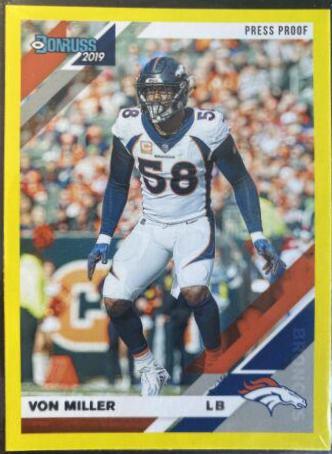 Von Miller [Yellow Press Proof] #84