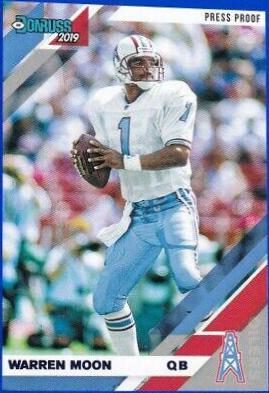 Warren Moon [Blue Press Proof] #113