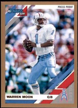 Warren Moon [Bronze Press Proof] #113