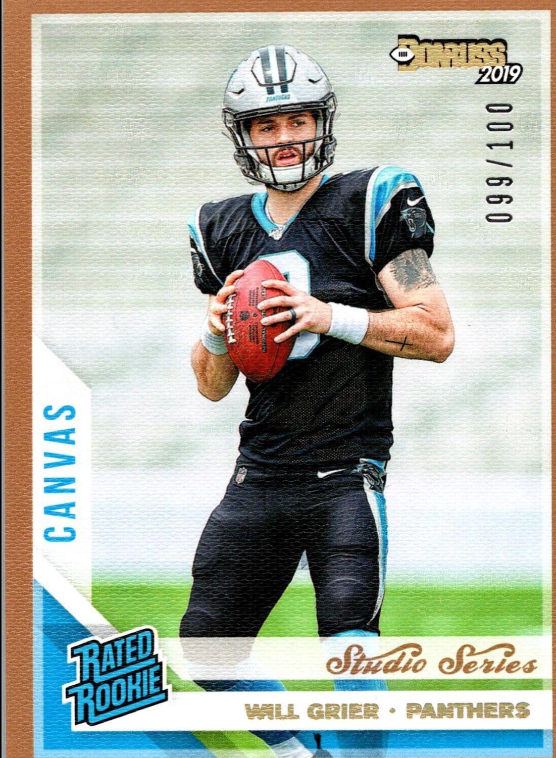 Will Grier [Canvas Studio Series] #305
