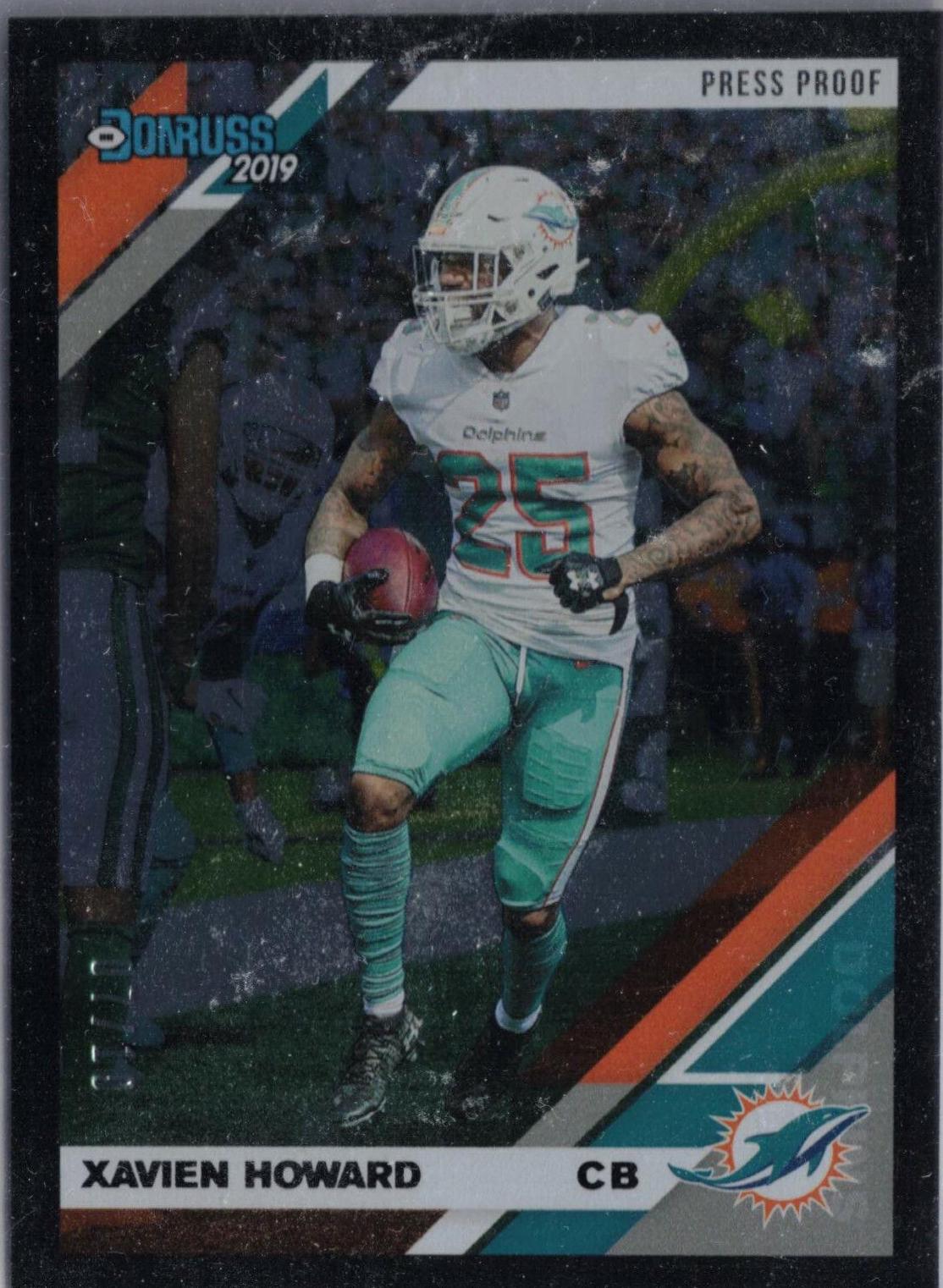 Xavien Howard [Black Press Proof] #150