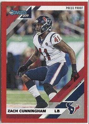 Zach Cunningham [Red Press Proof] #111