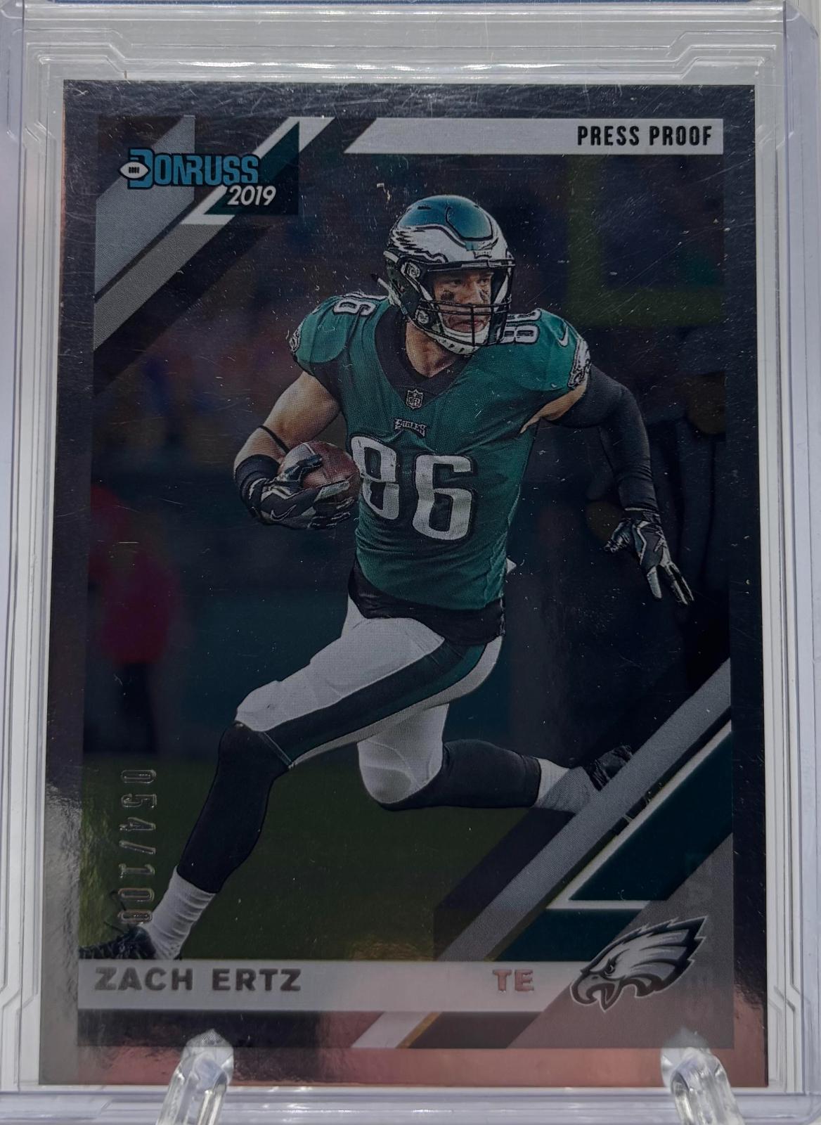 Zach Ertz [Silver Press Proof] #203