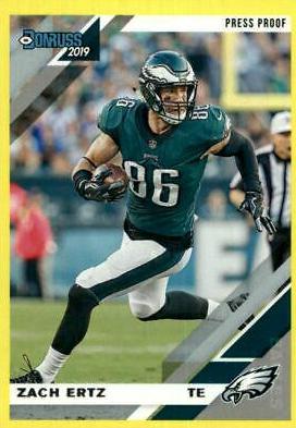 Zach Ertz [Yellow Press Proof] #203