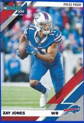 Zay Jones [Blue Press Proof] #35