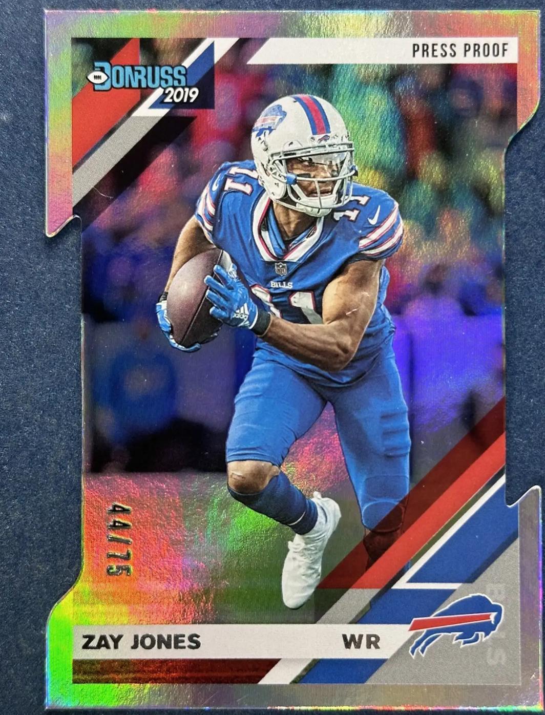 Zay Jones [Silver Die Cut Press Proof] #35