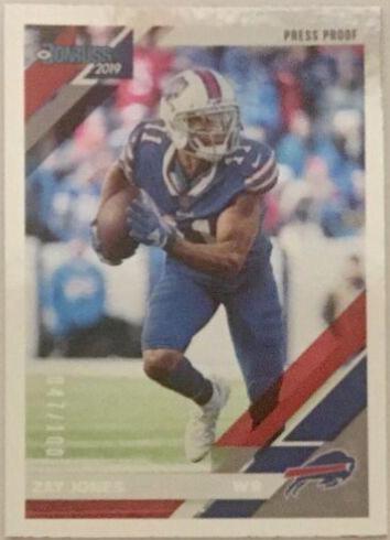 Zay Jones [Silver Press Proof] #35