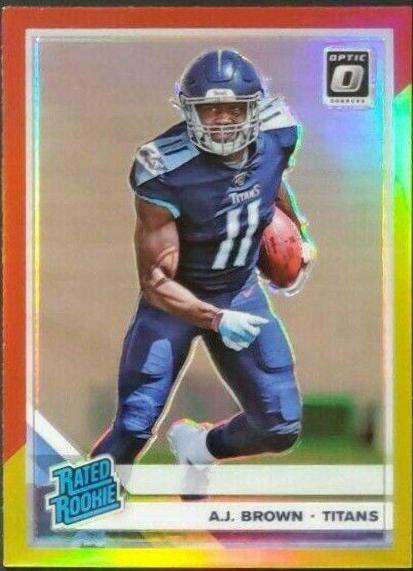 A.J. Brown [Red and Yellow] #164