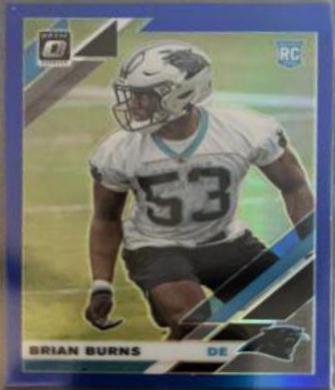 Brian Burns [Blue] #106