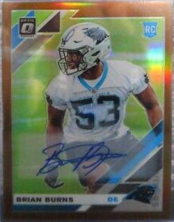 Brian Burns [Bronze Auto] #106