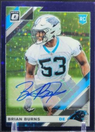 Brian Burns [Purple Stars Auto] #106