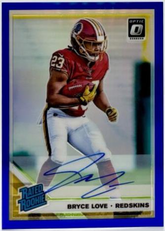 Bryce Love [Blue Auto] #182