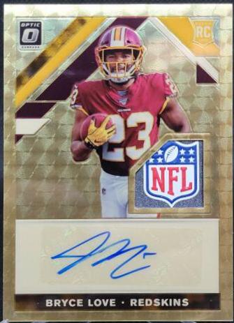 Bryce Love [Gold Auto] #182