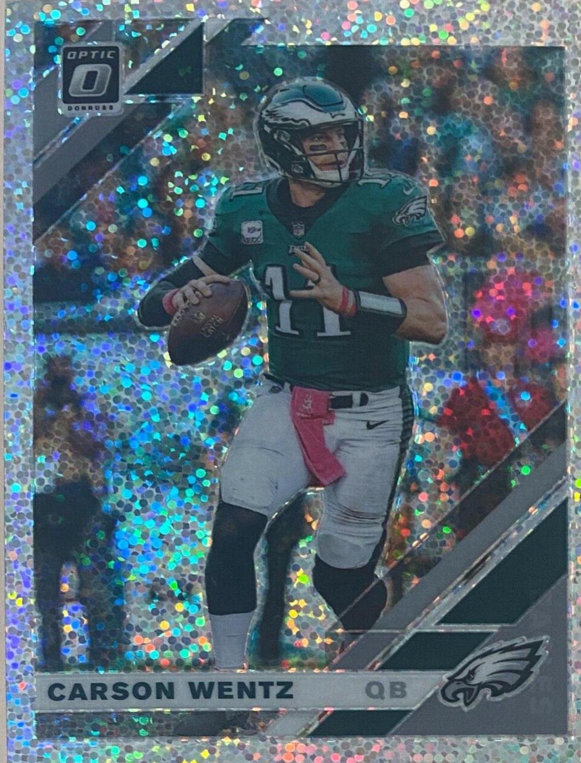 Carson Wentz [White Sparkle] #78