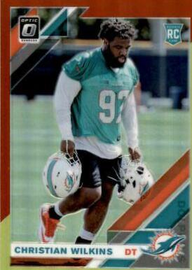 Christian Wilkins [Red and Yellow] #105