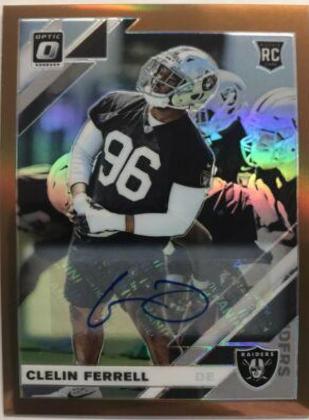 Clelin Ferrell [Bronze Auto] #104