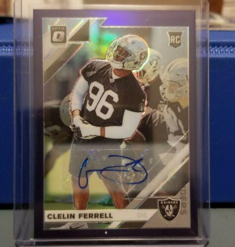 Clelin Ferrell [Purple Auto] #104