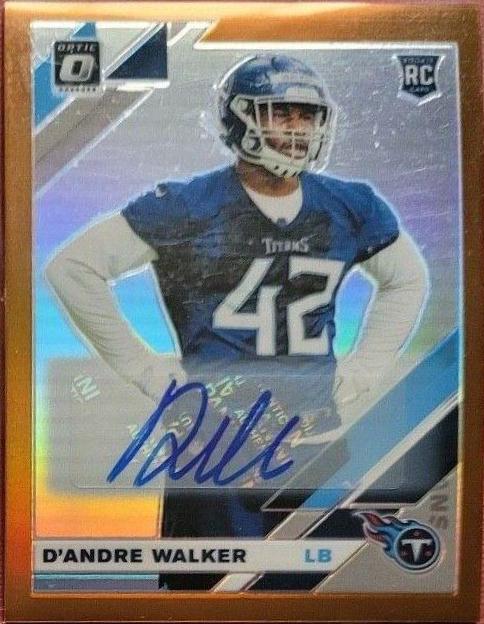 D'Andre Walker [Bronze Auto] #141