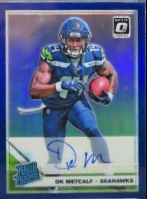 DK Metcalf [Blue Auto] #163
