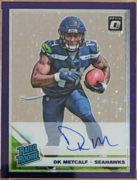 DK Metcalf [Purple Stars Auto] #163
