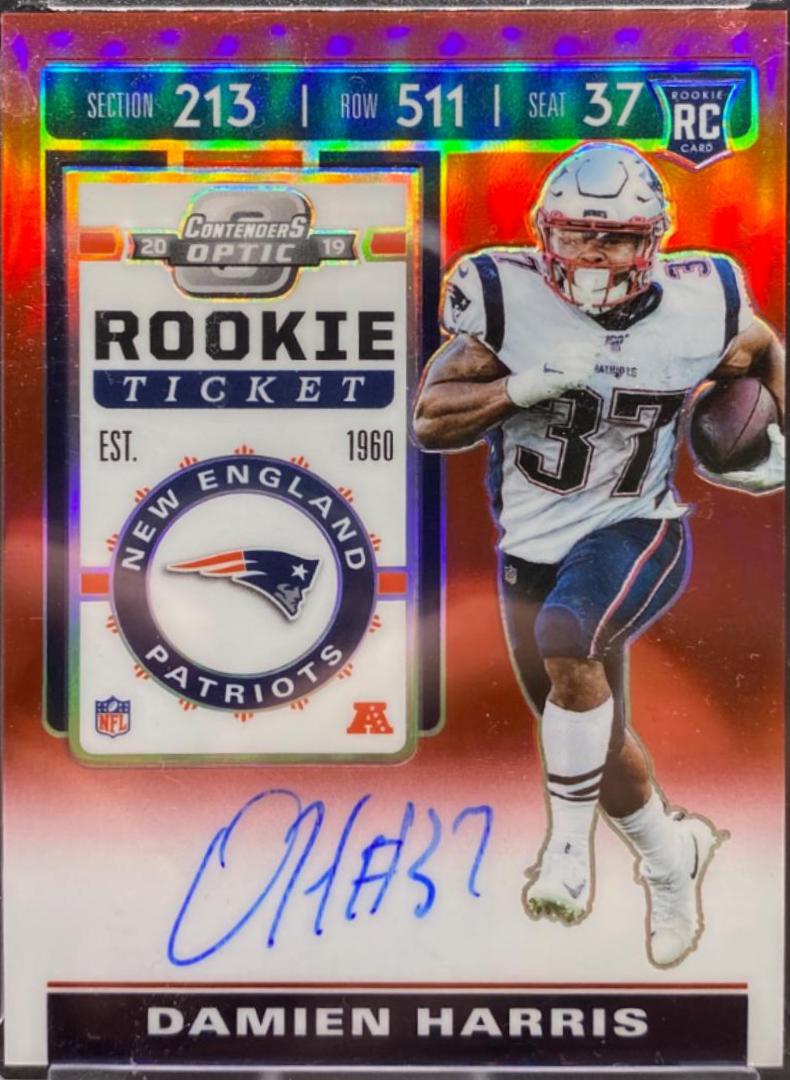 Damien Harris [Holo Auto] #159