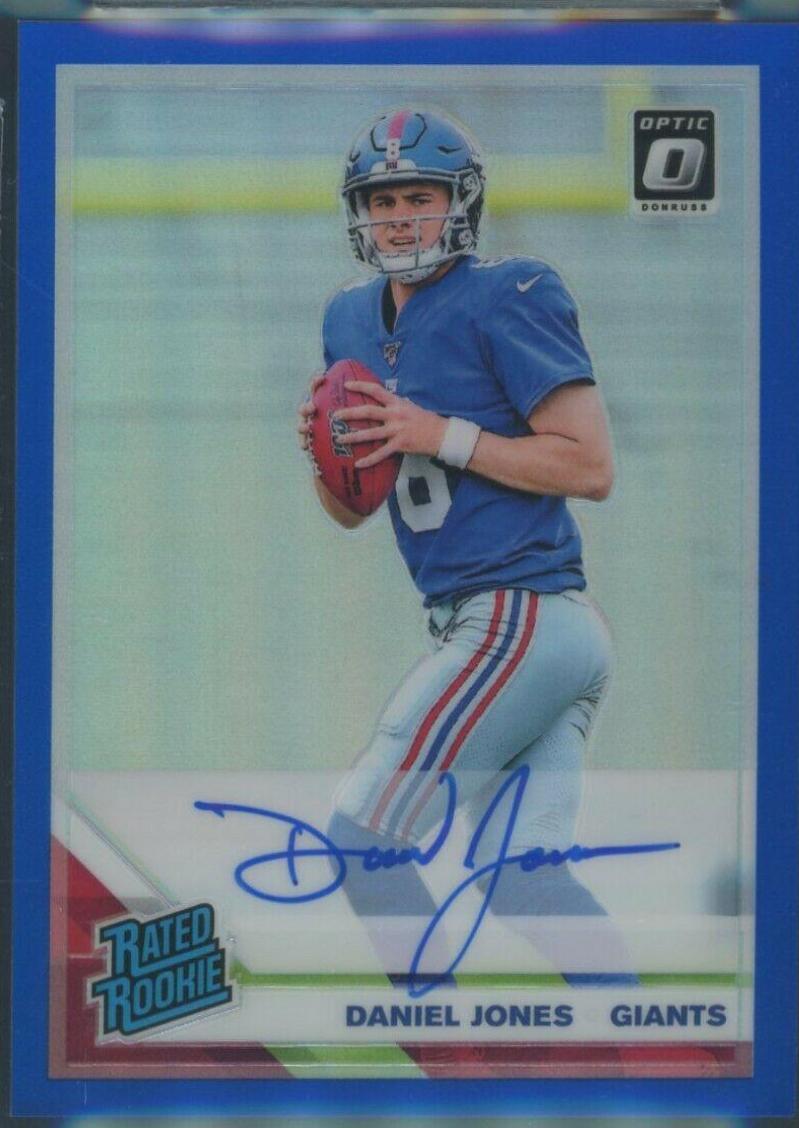 Daniel Jones [Blue Auto] #154