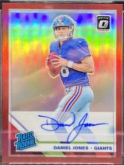 Daniel Jones [Red Auto] #154