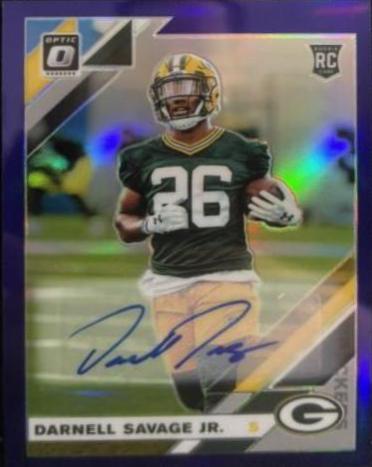 Darnell Savage Jr. [Purple Auto] #109