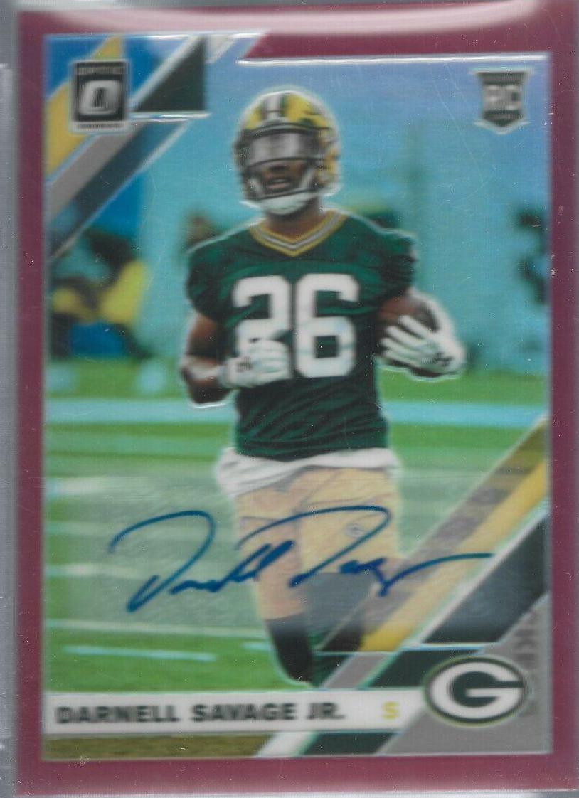 Darnell Savage Jr. [Red Auto] #109