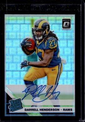 Darrell Henderson [Black Pandora Auto] #160