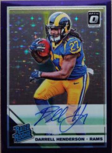 Darrell Henderson [Purple Stars Auto] #160