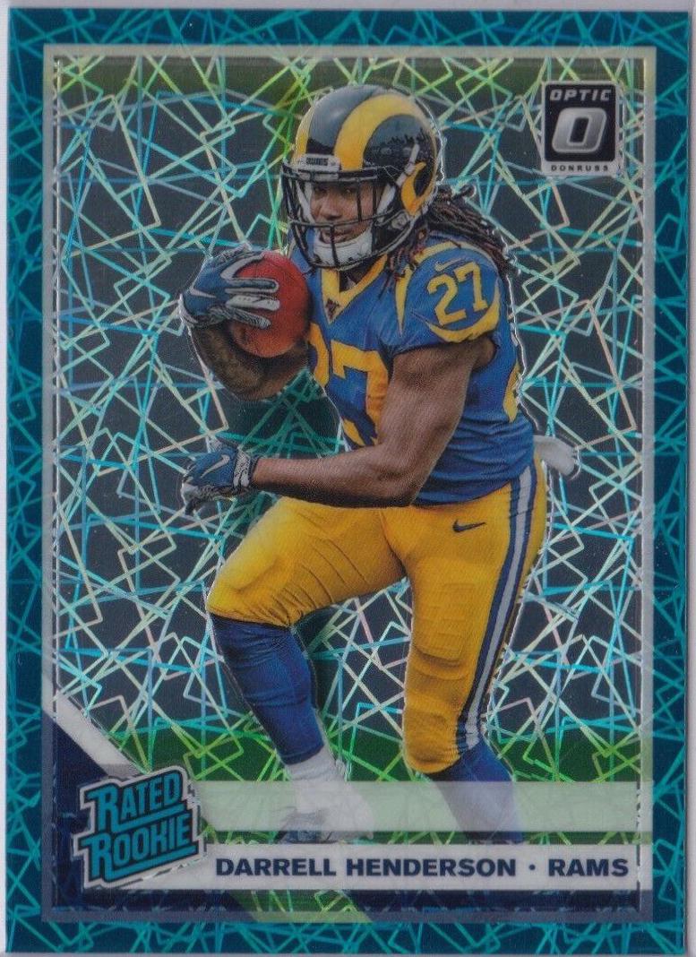 Darrell Henderson [Teal Velocity] #160