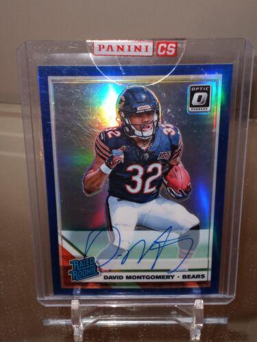 David Montgomery [Blue Auto] #161