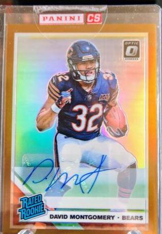 David Montgomery [Bronze Auto] #161