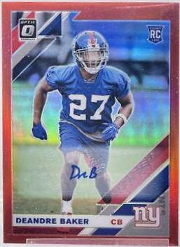 Deandre Baker [Red Auto] #114