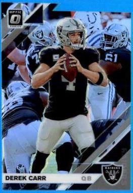 Derek Carr [Aqua] #75