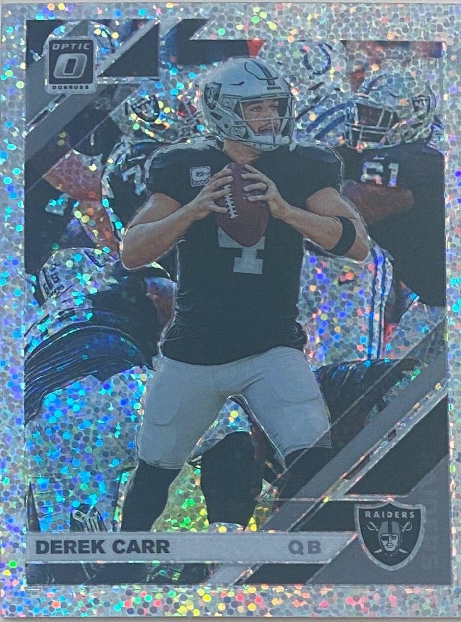 Derek Carr [White Sparkle] #75