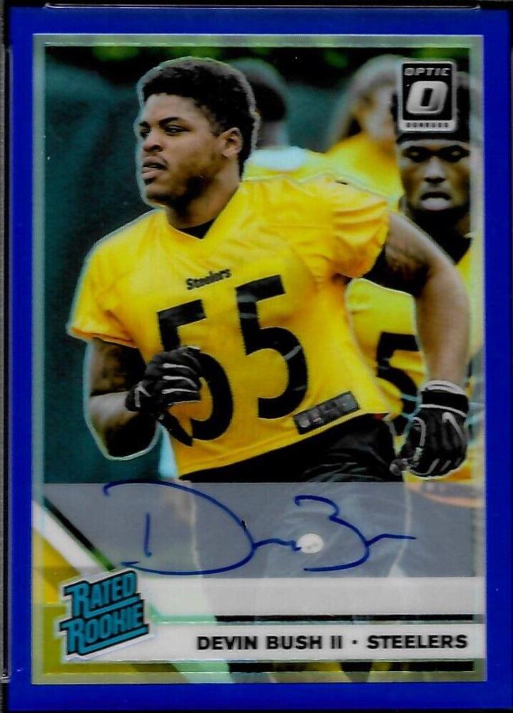 Devin Bush II [Blue Auto] #194