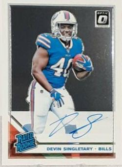 Devin Singletary [Blue Auto] #178