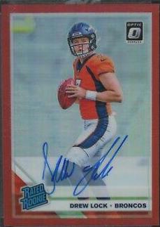 Drew Lock [Red Auto] #153