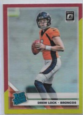Drew Lock [Red and Yellow] #153