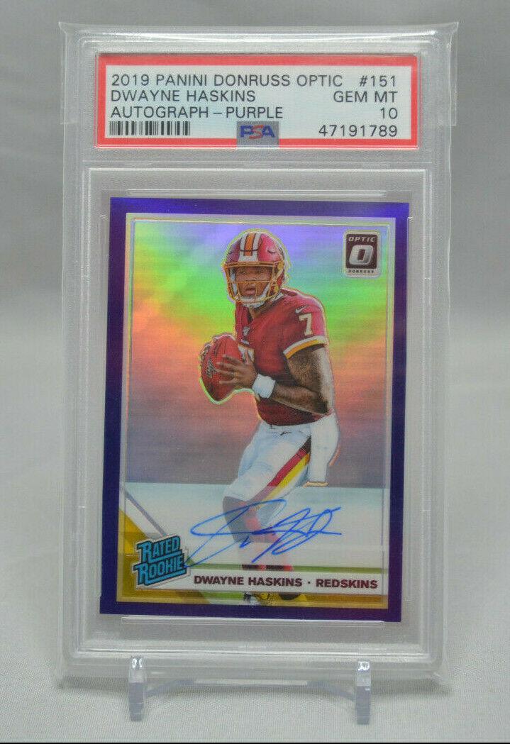 Dwayne Haskins [Purple Auto] #151