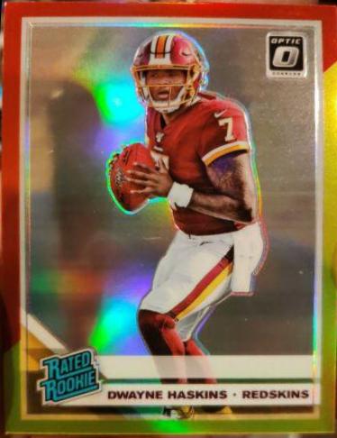 Dwayne Haskins [Red and Yellow] #151