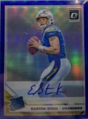 Easton Stick [Blue Auto] #189