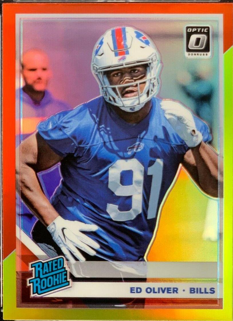 Ed Oliver [Red and Yellow] #197