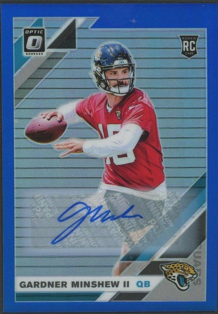 Gardner Minshew II [Blue Auto] #142